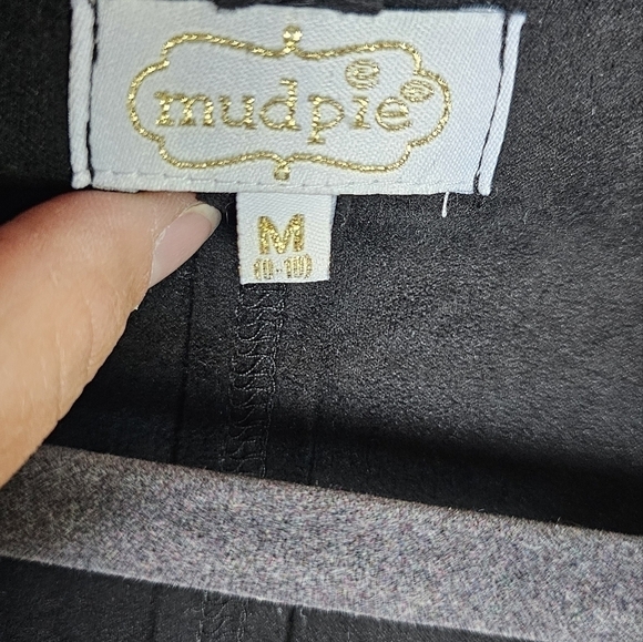 MUD PIE WILDER SUEDE DRESS IN BLACK, SZ MEDIUM - Picture 8 of 15